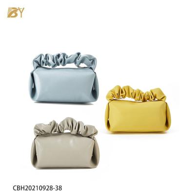 China High Quality Lady PU Leather Round Cosmetic Bag Young Beauty Girl Travel Makeup Storage Waterproof Bag Women Women for sale