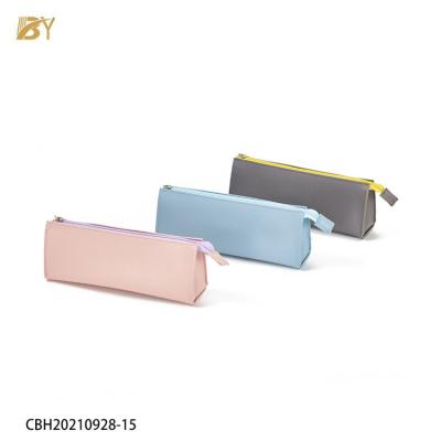 China High Quality No Logo Travel Case Fashion Silver Gold Zipper Marble Makeup Brush Bag/Pink Marble PU Cosmetic Makeup for sale