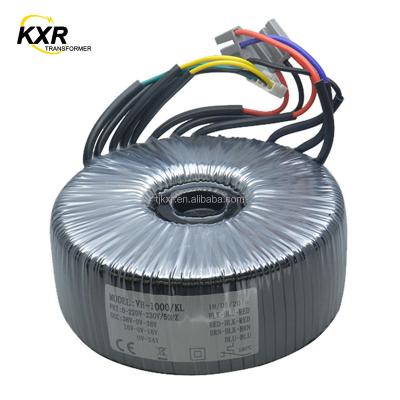 China CE ROHS EN61558 toroidal power transformer 220V 230V 12V 1000VA 3000VA, 240V to 24V 1000VA transformer for medical equipment for sale