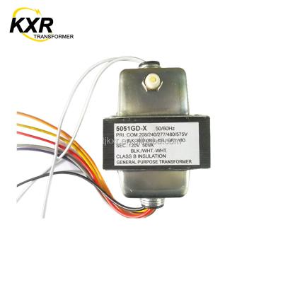 China Power UL Listed 50Hz / 60Hz Input 277V Output 120V AC Single Phase Step Up Step Down Transformer for sale