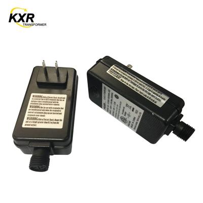 China ETL CE GS 12V 1A 2A 3A 12W 24W 36W Rain Tight Adapter Outdoor AC to DC Power Supply Adapter 12v Outdoor Power Adapter for sale