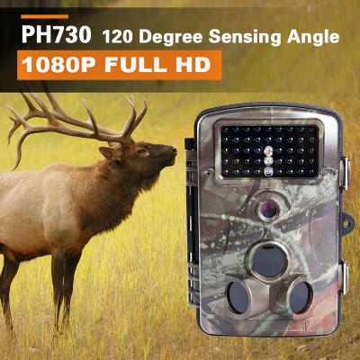 China PH730A 56 12MP Trail Camera Full HD 1080P IP Waterproof with 42PCS IR LEDs Hunting Deer Camera PH730A for sale