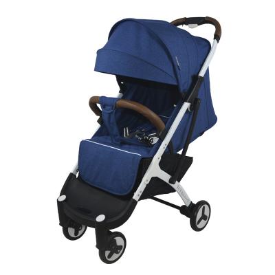 China Popular Hot Selling Custom Baby Carrier Baby Stroller Dark Blue Cozy Baby 3 In 1 Stroller for sale