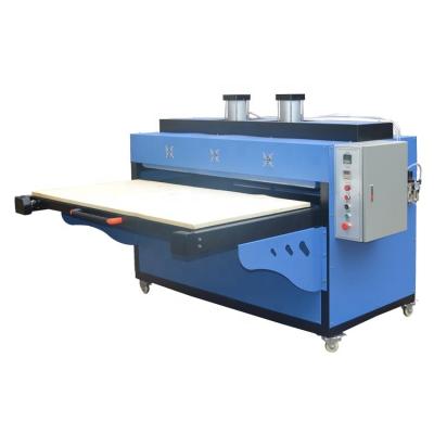 China 120x150cm Large Format 120x150cm Digital Flatbed Form Garment T-shirt Touch Screen Panel Printing Driver Pneumatic Heat Press Machinery for sale