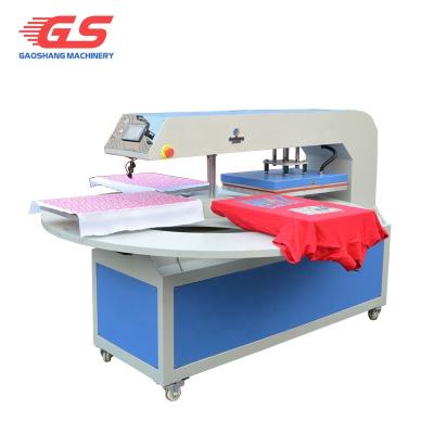 China Easy Operation Automatic Carousel 4 Station High Speed ​​Folder Printing Heat Press Machine for sale