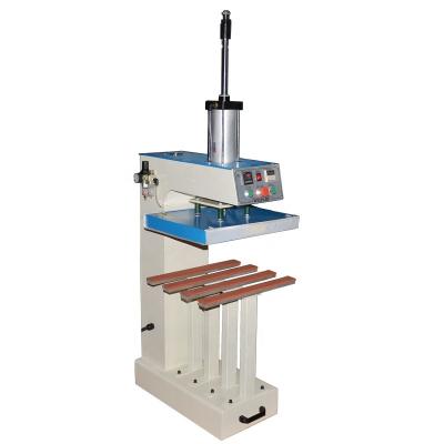 China Easy Operation Guangdong Vertical High Pressure Pneumatic Collar Heat Press Machine for sale