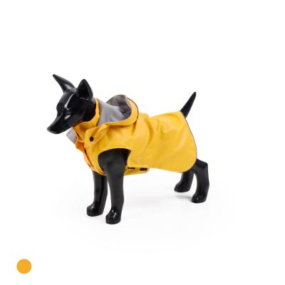 China Viable Wholesale Pet Supplies 2020 Designer Dog Rain Coat Jacket Detachable Hoodie for sale