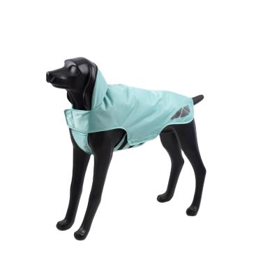 China Sustainable Wholesale Hund Rain Coat Waterproof Jacket Lightweight Pet Clothes Dog Raincoat for sale