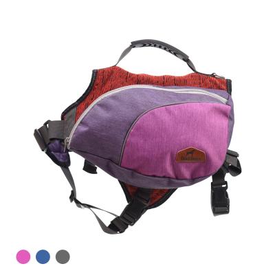 China Manufacturer Breathable Pet Supplier Saddle Bags Dog Carrier Bag Backpack for sale