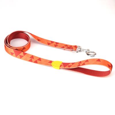 China BlackDoggy DETACHED Pet Accessories Store Pattern Lead Custom Printing Dog Walking Leash for sale