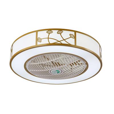 China Modern Bronze Led Light Celling Fan Modern Bronze Remote Control Ceiling Fan With Light for sale