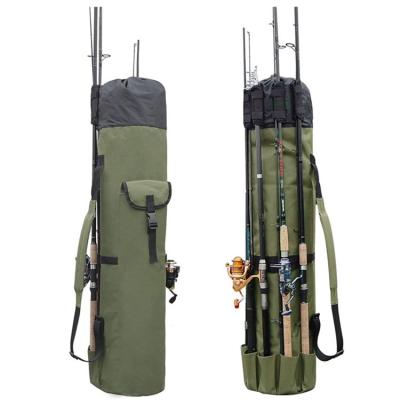 China Amazon Hot Sale Multifunctional Waterproof Durable Fishing Tackle Rod Organizer Bag for 5 Pcs Poles and Reels for sale