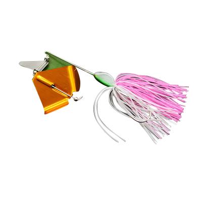 China Lead+silica Gel 21g Willow Blade And Spinning Counter Blades Spinnerbait Lures For Bass Pike Metal Lure for sale