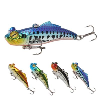 China ABS Wholesale 67mm 12.3g Vibration Bait Fishing Lures Metal Blade Artificial Hard Vib Bait Fishing Lures for sale