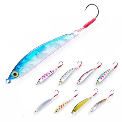 China ABS Sinking Pencil Lure 4cm 3g Single Hook Hard Bait Wobblers 9 Colors Professional Artificial Swimbait Isca Hard Pencil for sale