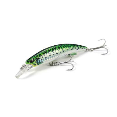 China Wholesale ABS Hard Bait Minnow Lure With Triple Hook Swimbait Sinking Lure For Bass Trout Walleye Redfish Saltwater for sale