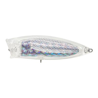 China Built-in ABS Lure ABS Unpainted Snap Fishing Beads and Crankbait in Laser Card White 16.5g/8.6cm for sale