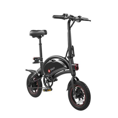 China ODM hot 2021 brushless motor metal ebike motor factory price 36V10Ah 25km/h electric bicycle light city electric balance bike for sale