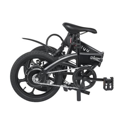 China MINI Popular Model 16 Inch 250w 500w 2 Seat Strong Suspension Ebike 20 Inch Full Tire Fat Folding Bike Electric Bicycle for sale