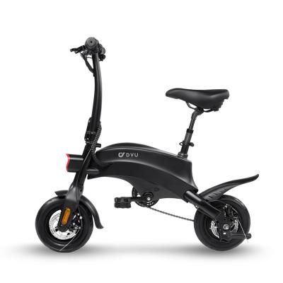 China 2022 New Electric Bicycle Scooter 36V 25W Ebike Unisex Model City 10 Inch Portable Mini Folding Electric Bike For Adults for sale