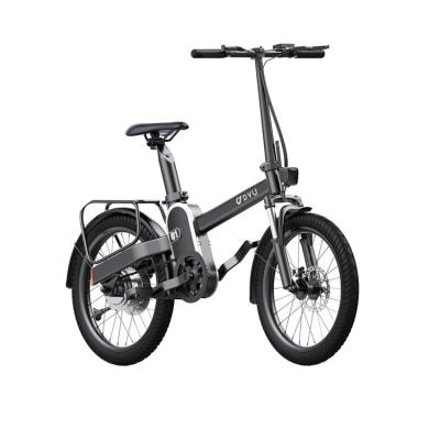 China Aluminum alloy electric fold electric bike for sale IP54 teens motor 350w 36v adult e-bike moped battery city detachable ebike for sale