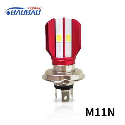 China M11N RTD H4  12W 1700Lumen BA20D Motorcycle led headlight for sale