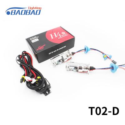 China T02-D Car Mini double lens hi/low projector lens hid xenon  kit for sale