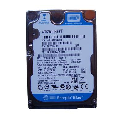 China Internal Hdd 250gb 320gb 500gb 1tb Laptop Hard Disk 2.5