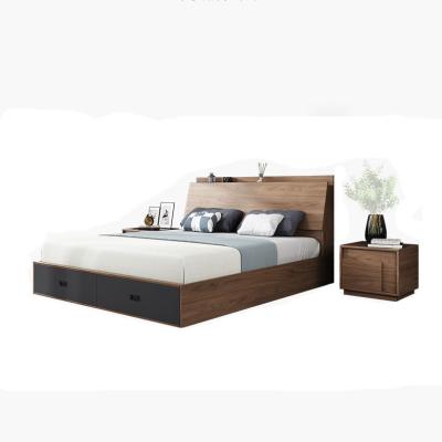 China Bedroom Easy Clean Fashionable Design High Quality Bed For Bed Queen Size Multifunctional Bed for sale