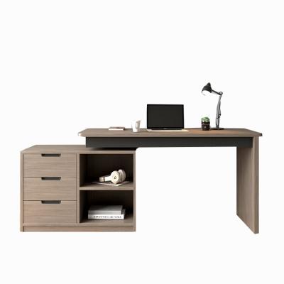 China Long Adjustable Rotatable Rotatable Office Furniture Company Computer Desk Computer Desk (Height) Computer Desk with Drawer for sale