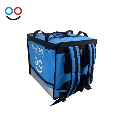 China Waterproof High Quality Pizza Backpack Bike Motorcycle Food Delivery Bag Insulated Delivery Cooler Bag for sale