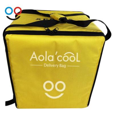 China Waterproof Custom Food Delivery Bag Bike Food Delivery Backpack Insulated Thermal Food Delivery Bag for sale