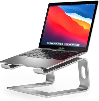 China 12-16inch Ergonomic Aluminum Notebook Stand Detachable Desktop Laptop Stand for Apple for MacBook Air Pro for Dell for HP 10-15.6