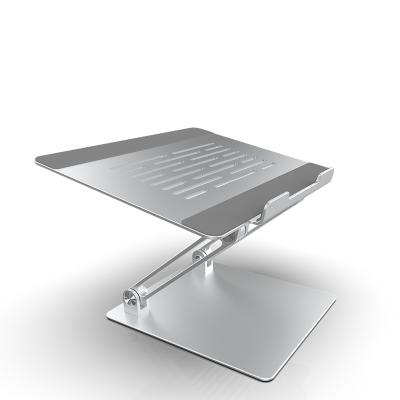 China 10-17inches Adjustable Ergonomic Aluminum Notebook Stand Holder For Desktop Compatible For 10-15.6 Inch Laptop Stand for sale