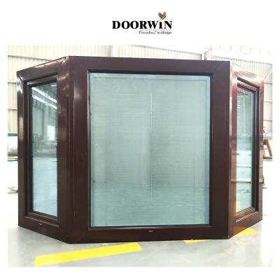 China New swing design picture window aluminum arc bay windows for sale price for sale