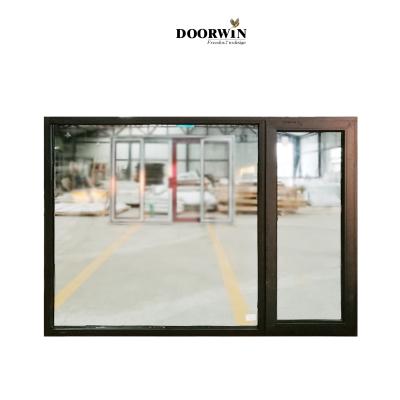 China Double Glazed Swing Aluminum Alloy Swing Windows With USA Standard Vinyl Against Used Patio Doors Aluminum Sliding Clad Windows For Sale for sale