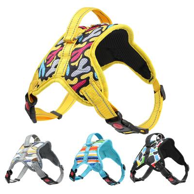 China New Pet Trunk Strap Dog Strap Explosion Proof Strap Shaped Viable Trunk Saddle Outdoor Dog Walking Thoughtful Traction Rope Set for sale