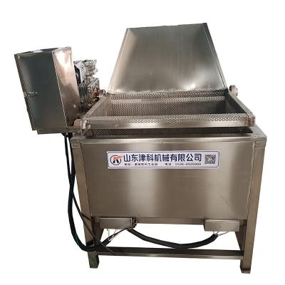 China Factory automatic chicken plantain potato banana cassava fries peanut fryer discharge machine for sale for sale