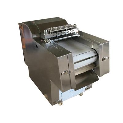 China meat processing plants poultry cube cutter/Commerical chicken frozen cube cutter/big meat die cutting machine for sale