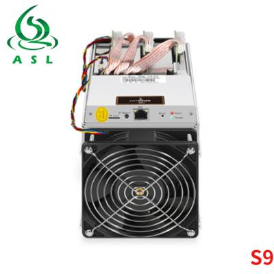 China 1800W de gebruikte Mijnwerker Antminer S9 S9I S9J 14T 14.5T van BTC Bitcoin Te koop