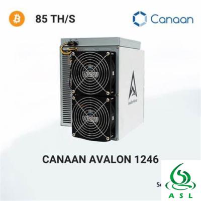 Κίνα SHA256 90T 85T 81T Canaan Avalon 1246 υπέρ μηχανή μεταλλείας A1166 με PSU προς πώληση