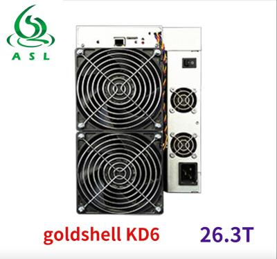 China Minero de poco ruido de GoldShell KD6 26.3Th S HNS Asic del minero de 80db Goldshell Asic en venta