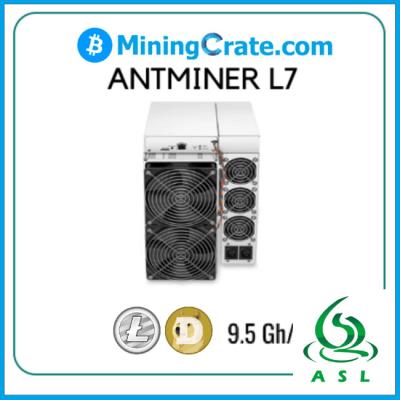 China Minero Crypto 3425W 9500MH/S 9.5Gh/S Bitmain Antminer L7 de Dogecoin LTC en venta