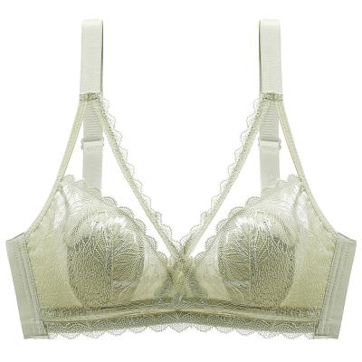 China Ladies Ultra-thin Breathable Bra Underwear Delivery Manufacturer Sexy Lace Bust for sale