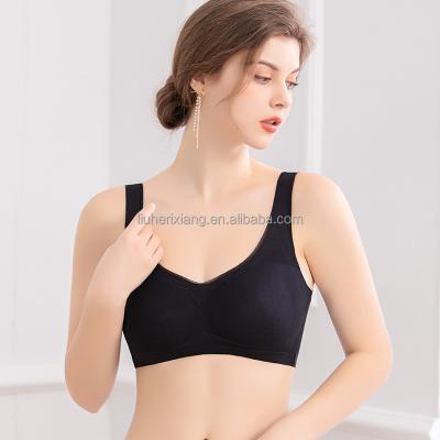 China Ultra-thin QUICK DRY women's ice silk underwear traceless no steel ring gather comfortable nude bra for women for sale