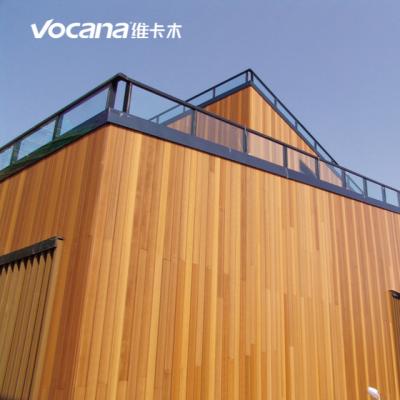 China Brushed/Embossed/Coated outdoor vocana cladding exterior wpc waterproof wall panel outdoor cladding for sale