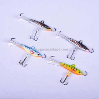 China Lureking IL003 Metal Fish Gear Gear Winter Lead Ice Fishing Lure 10.5g 60mm Hard Minnow Metal Artificial Bait for sale