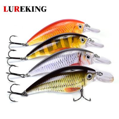 China ABS Plastic Lureking 16.2g 80mm Plastic Crankbait Crankbait Wholesale Hard Floating Fishing Lure for sale