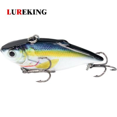 China Wholesale Realistic ABS Slow Building Lure, Hard Lure Vib Bait for sale