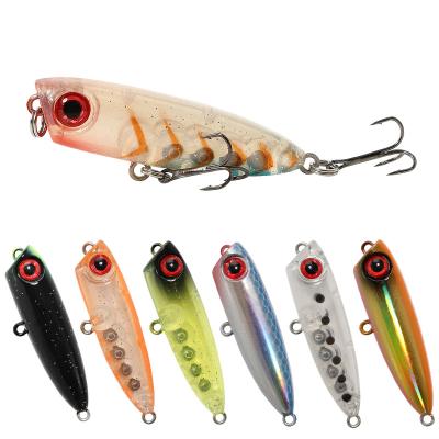 China Plastic Japanese Style Fishing Snap Lure, 3g 45mm Mini Pencil Snap Minnow Lure for sale